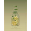 Vissevasse Lemonade plakát, 15 x21 cm