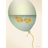 Vissevasse Love in A Bubble plakát, 50 x70 cm