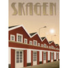 Vissevasse Skagen Hafen plakát, 50 x70 cm