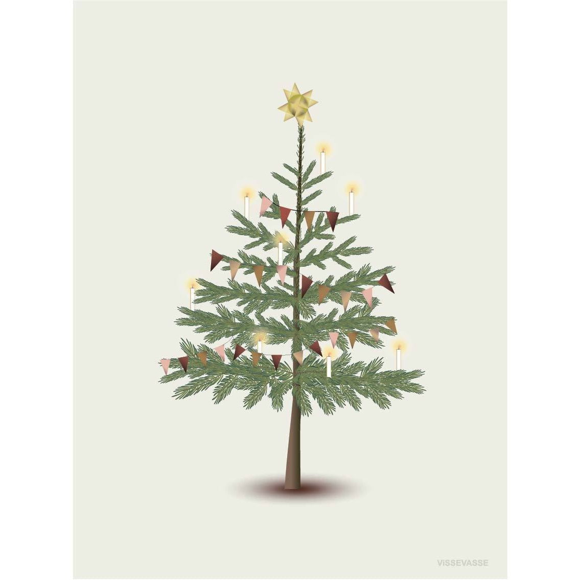 Vissevasse The Christmas Tree Blonging Card, 10,5x15cm