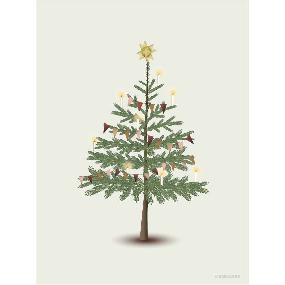 Vissevasse The Christmas Tree plakát, 30 x40 cm