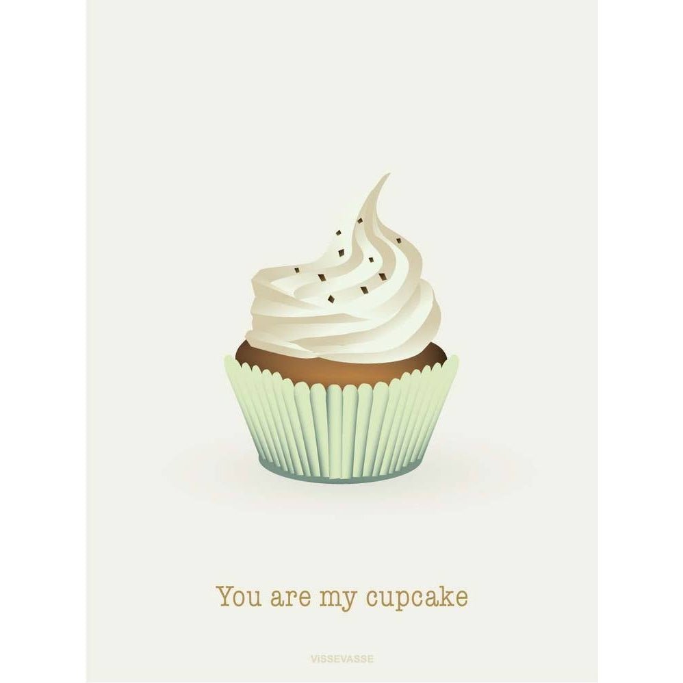 Vissevasse jsi moje blahopřání Cupcake, 10,5x15cm