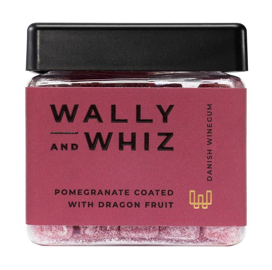 Wally a Whiz Wine Gum Cube, granátové jablko s drakem, 140G