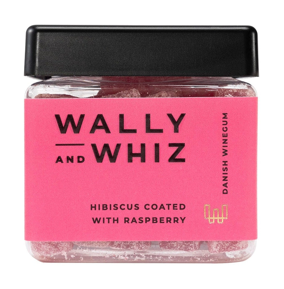Wally a Whiz Wine Gum Cube, Hibiscus s malinou, 140G