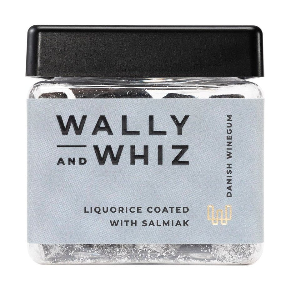 Wally a Whiz Wine Gum Cube, lékořice se Salmiak, 140G