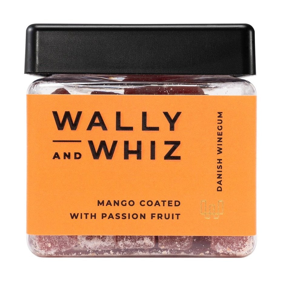Wally a Whiz Wine Gum Cube, mango s mučenkami, 140G