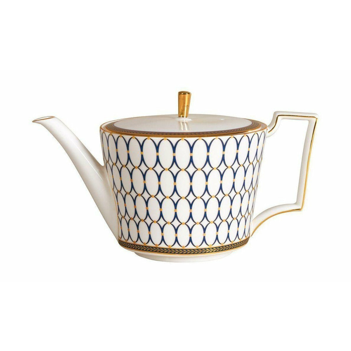 Wedgwood Renaissance Gold Teapot 1 L, bílá/modrá