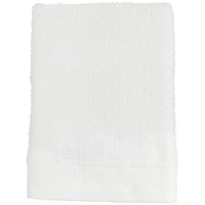Klasický ručník zóny zóny, bílý