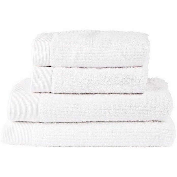 Zóna Dánsko klasická sada ručníků 4, bílá