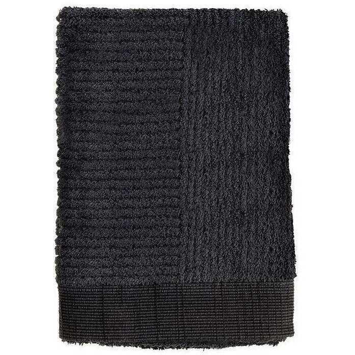 Klasický ručník zóny zóny 70x50 cm, černá