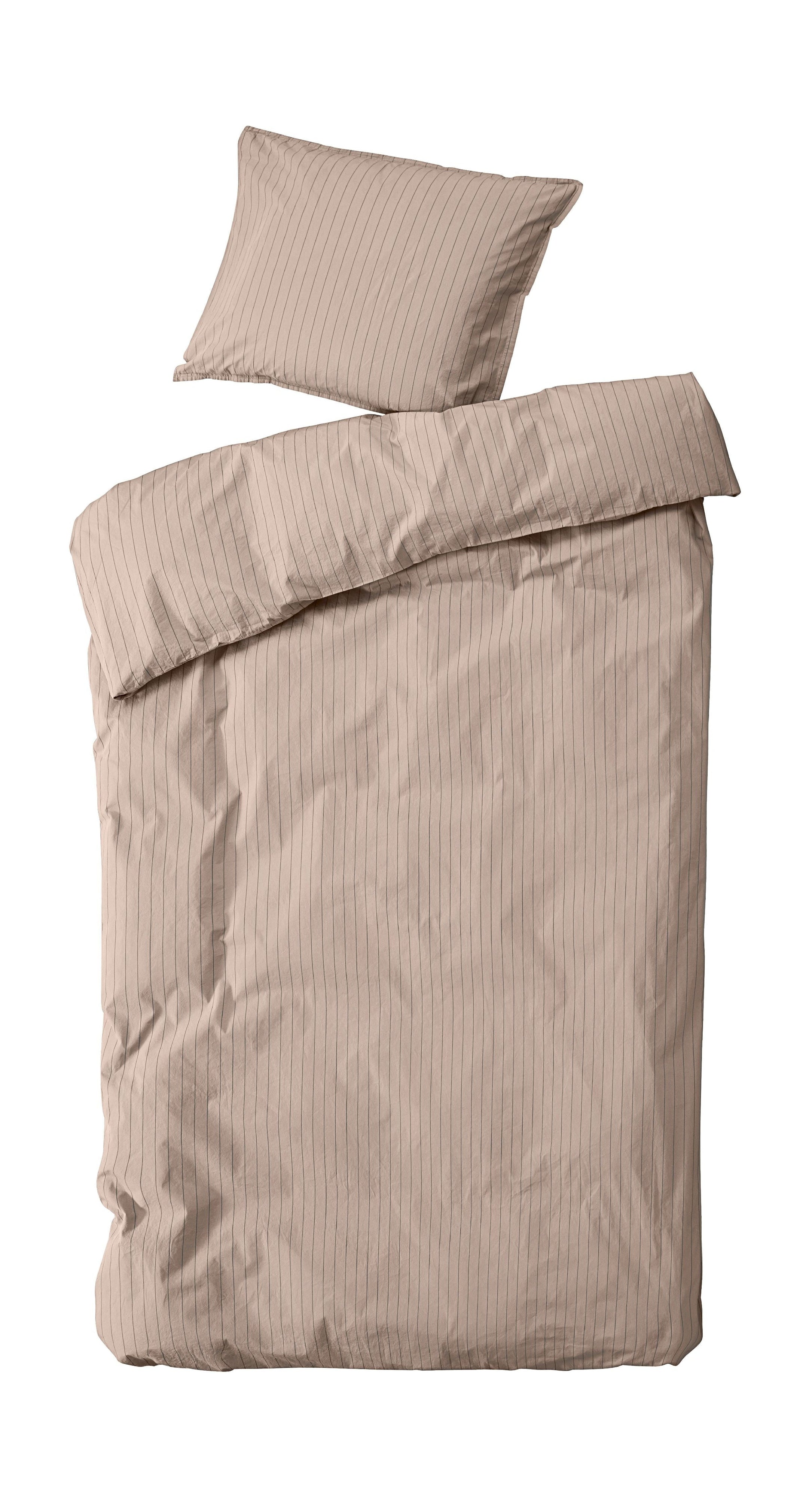 Od Nord Dagny Bed Linen Set 200x140 cm, sláma s kůrou