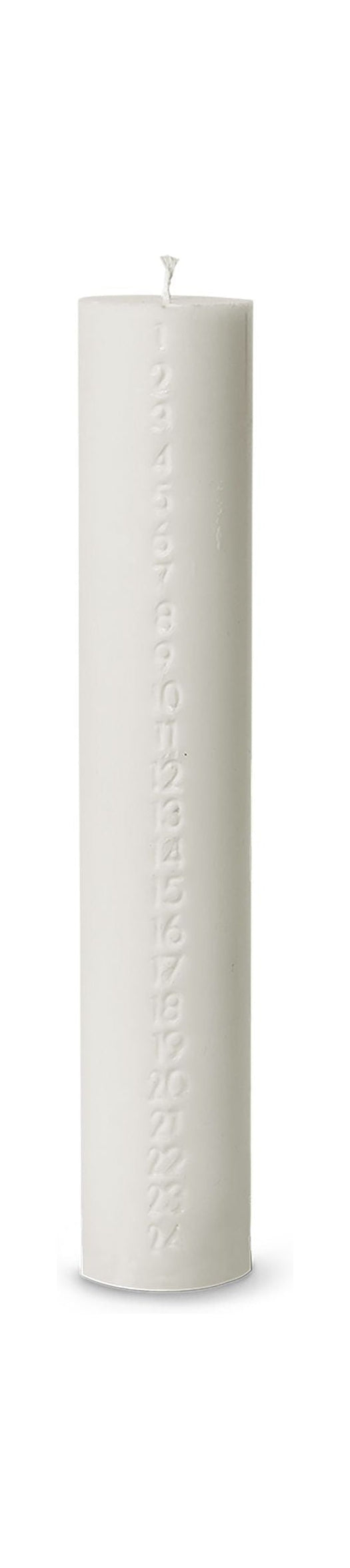 Ferm Living Pure Advent Candle, Snow White