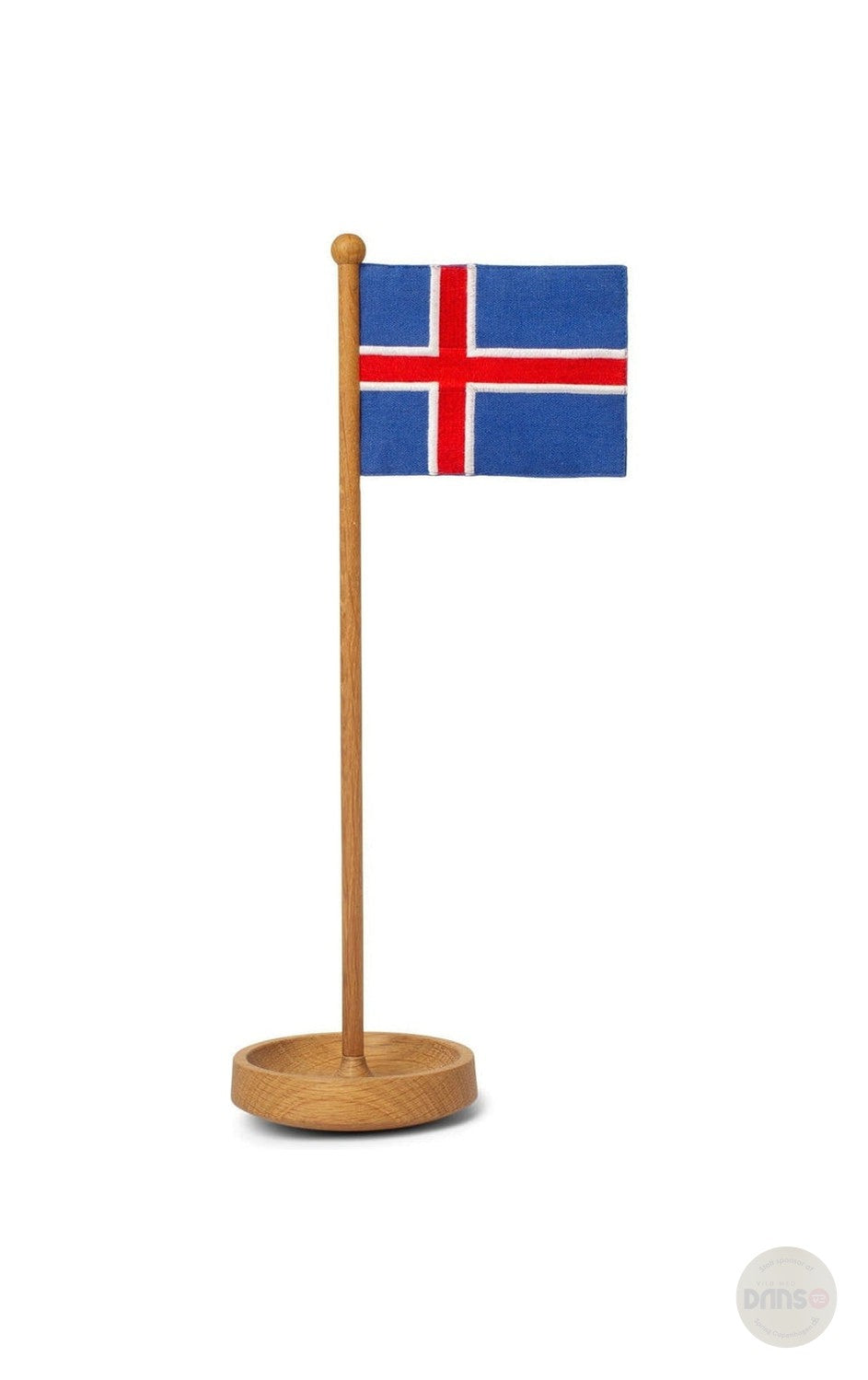 Stolní vlajka na jaře kodaň, islandská vlajka